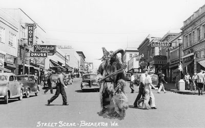 Krampus at the Kitsap History Museum